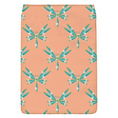 Turquoise Dragonfly Insect Paper Removable Flap Cover (s) by anzea