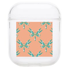 Turquoise Dragonfly Insect Paper Soft Tpu Airpods 1/2 Case by anzea