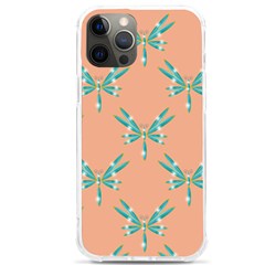 Turquoise Dragonfly Insect Paper Iphone 12 Pro Max Tpu Uv Print Case by anzea