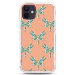 Turquoise Dragonfly Insect Paper Iphone 12 Mini Tpu Uv Print Case	 by anzea