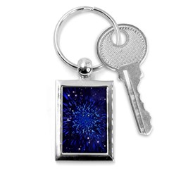 Star Universe Space Starry Sky Key Chain (rectangle) by anzea