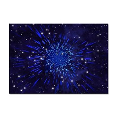 Star Universe Space Starry Sky Sticker A4 (10 Pack) by anzea