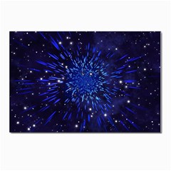 Star Universe Space Starry Sky Postcard 4 x 6  (pkg Of 10)