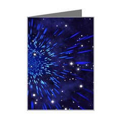 Star Universe Space Starry Sky Mini Greeting Card