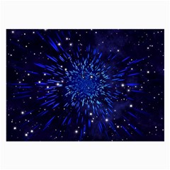 Star Universe Space Starry Sky Large Glasses Cloth (2 Sides) by anzea