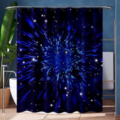 Star Universe Space Starry Sky Shower Curtain 60  X 72  (medium) 