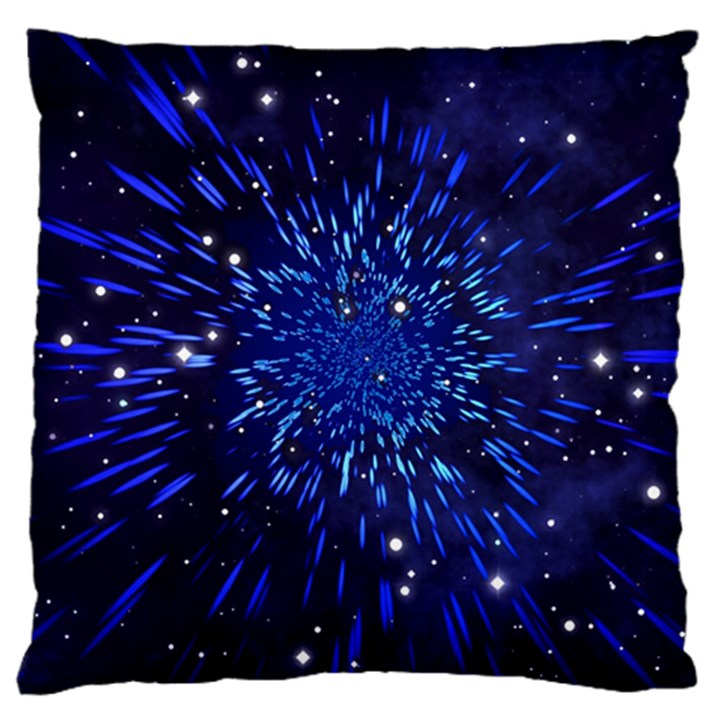 Star Universe Space Starry Sky Large Cushion Case (One Side)