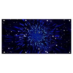 Star Universe Space Starry Sky Banner And Sign 8  X 4  by anzea