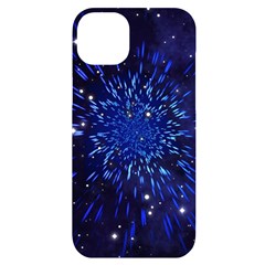 Star Universe Space Starry Sky Iphone 14 Plus Black Uv Print Case by anzea