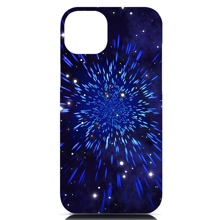 Star Universe Space Starry Sky iPhone 14 Plus Black UV Print Case