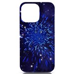 Star Universe Space Starry Sky iPhone 14 Pro Max Black UV Print Case Front