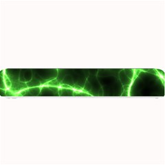 Lightning Electricity Pattern Green Small Bar Mat by anzea