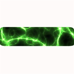 Lightning Electricity Pattern Green Large Bar Mat by anzea