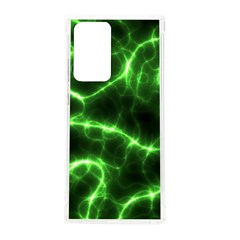 Lightning Electricity Pattern Green Samsung Galaxy Note 20 Ultra Tpu Uv Case by anzea