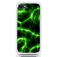 Lightning Electricity Pattern Green Iphone Se by anzea