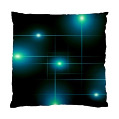 Light Shining Lighting Blue Night Standard Cushion Case (one Side) by anzea