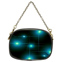 Light Shining Lighting Blue Night Chain Purse (two Sides) by anzea