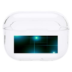 Light Shining Lighting Blue Night Hard Pc Airpods Pro Case