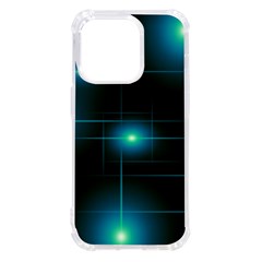 Light Shining Lighting Blue Night Iphone 14 Pro Tpu Uv Print Case by anzea