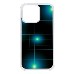 Light Shining Lighting Blue Night Iphone 13 Pro Tpu Uv Print Case by anzea