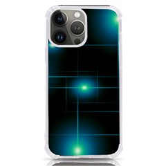 Light Shining Lighting Blue Night Iphone 13 Pro Max Tpu Uv Print Case