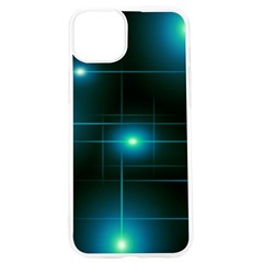 Light Shining Lighting Blue Night Iphone 15 Pro Tpu Uv Print Case