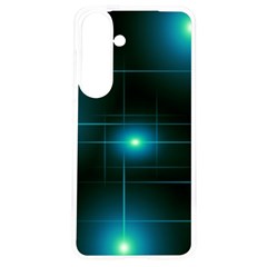 Light Shining Lighting Blue Night Samsung Galaxy S24 6 2 Inch Tpu Uv Case