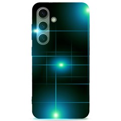 Light Shining Lighting Blue Night Samsung Galaxy S24 6 2 Inch Black Tpu Uv Case