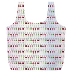 Wine Glass Pattern Full Print Recycle Bag (xl) by anzea