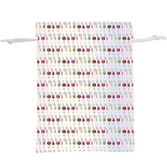 Wine Glass Pattern Lightweight Drawstring Pouch (xl)