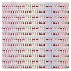 Wine Glass Pattern Uv Print Square Tile Coaster  by anzea