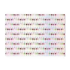 Wine Glass Pattern Crystal Sticker (a4) by anzea