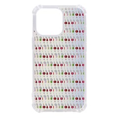 Wine Glass Pattern Iphone 13 Pro Tpu Uv Print Case by anzea