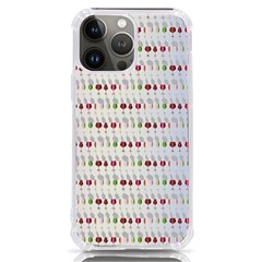 Wine Glass Pattern Iphone 13 Pro Max Tpu Uv Print Case by anzea