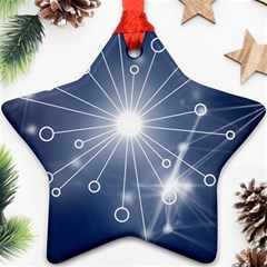 Network Technology Connection Ornament (star)