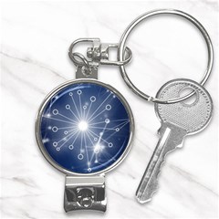 Network Technology Connection Nail Clippers Key Chain