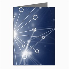 Network Technology Connection Greeting Cards (pkg Of 8)