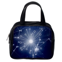 Network Technology Connection Classic Handbag (one Side) by anzea