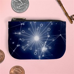 Network Technology Connection Mini Coin Purse