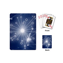 Network Technology Connection Playing Cards Single Design (mini)