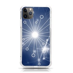 Network Technology Connection Iphone 11 Pro Max 6 5 Inch Tpu Uv Print Case by anzea