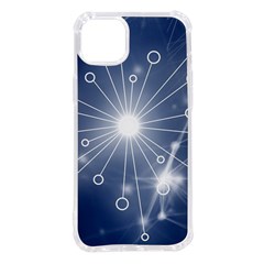 Network Technology Connection Iphone 14 Plus Tpu Uv Print Case by anzea