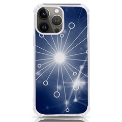 Network Technology Connection Iphone 13 Pro Max Tpu Uv Print Case by anzea