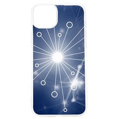 Network Technology Connection Iphone 15 Pro Tpu Uv Print Case