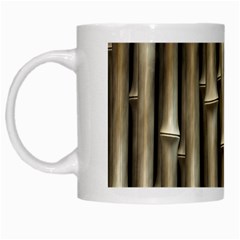 Bamboo Grass White Mug