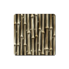 Bamboo Grass Square Magnet