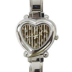 Bamboo Grass Heart Italian Charm Watch by anzea