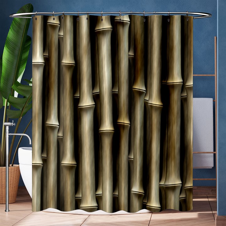 Bamboo Grass Shower Curtain 60  x 72  (Medium) 