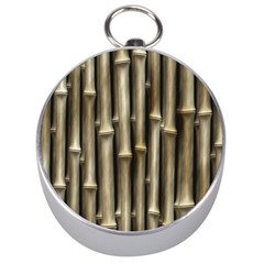 Bamboo Grass Silver Compasses by anzea