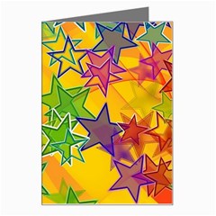 Star Homepage Abstract Greeting Card by anzea